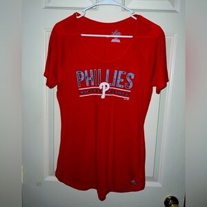 Philadelphia Phillies women’s short sleeve Tee, large